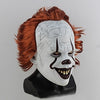 Joker Pennywise Mask Stephen King It Chapter Two 2 Horror Cosplay Latex Masks Helmet Clown Halloween Party Costume Prop 2019