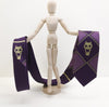 JoJo Bizarre Adventure KILLER QUEEN Kira Yoshikage Skull Neck Tie Cosplay Costumes